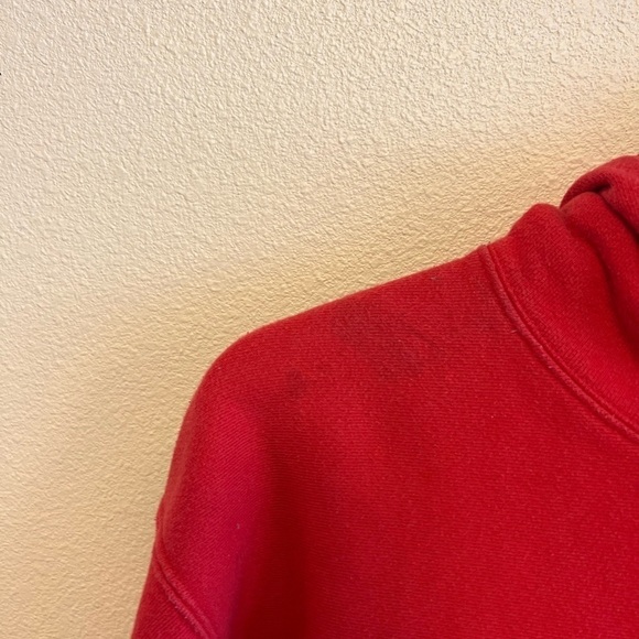 Champion Red Reverse Weave Hoodie - Picture 4 of 10